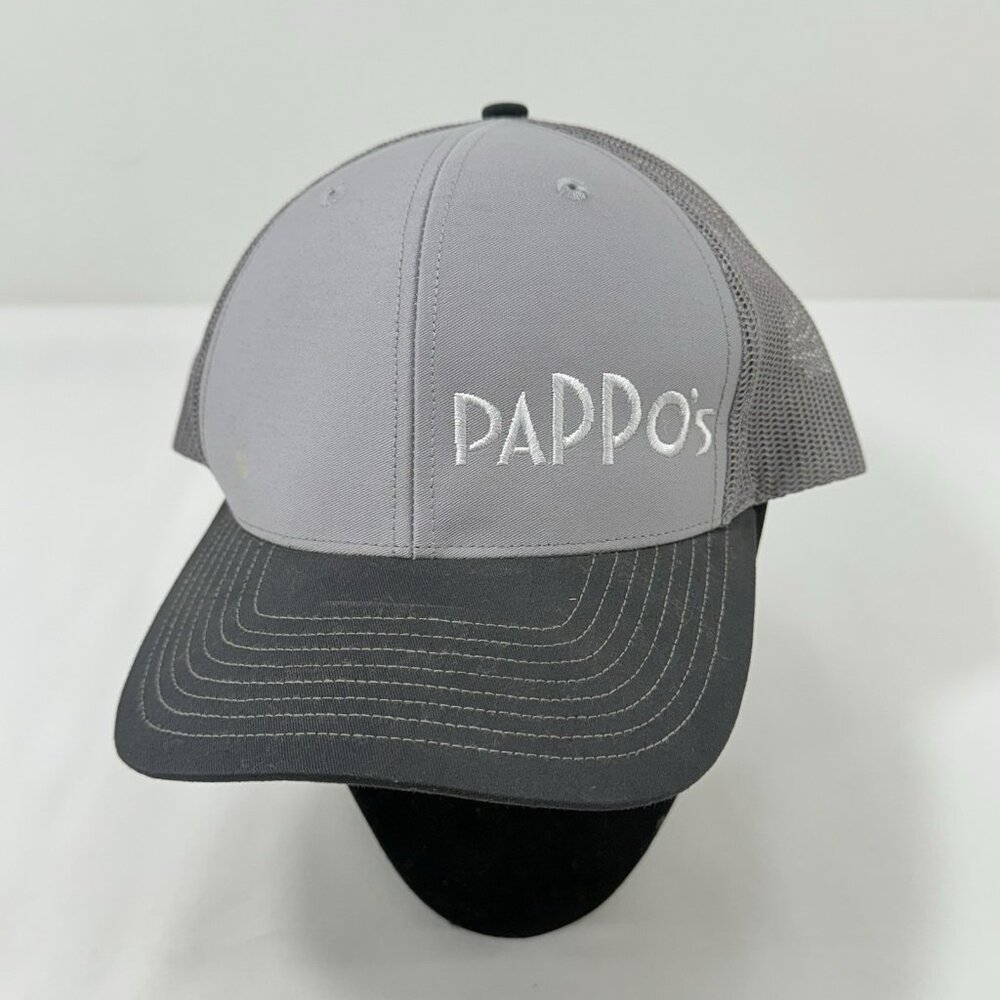 Richardson 112 Trucker Hat Pappo Men Baseball Cap Embroidered Mesh Snapback Gray